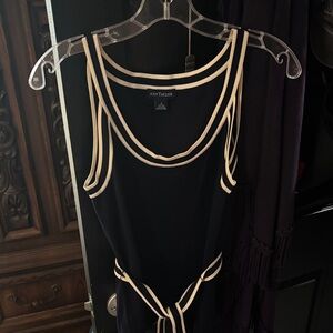 Ann Taylor Navy and Cream tank